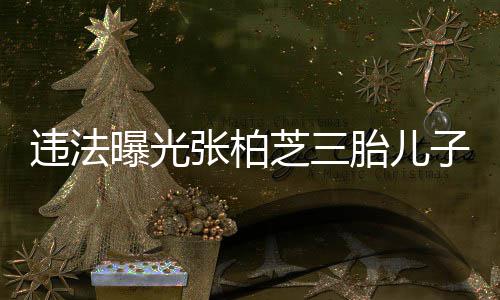 明 4名胎儿张柏芝三子出生证共罚记者违法万曝光